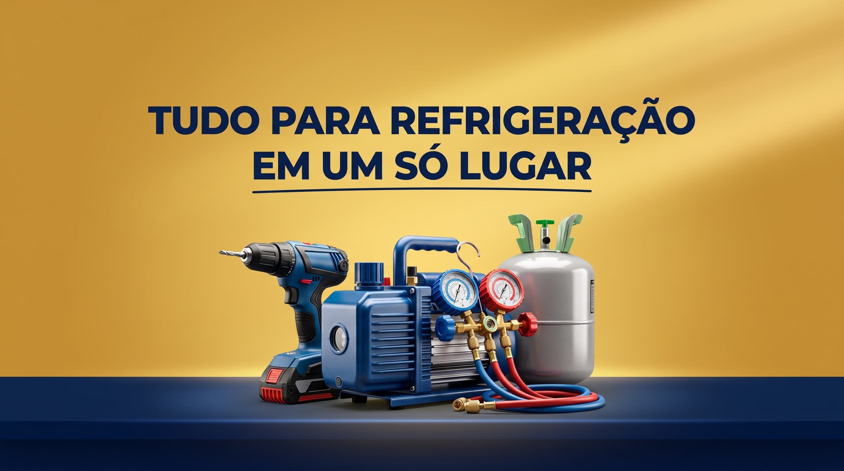 Tudo para refrigeração em um só lugar